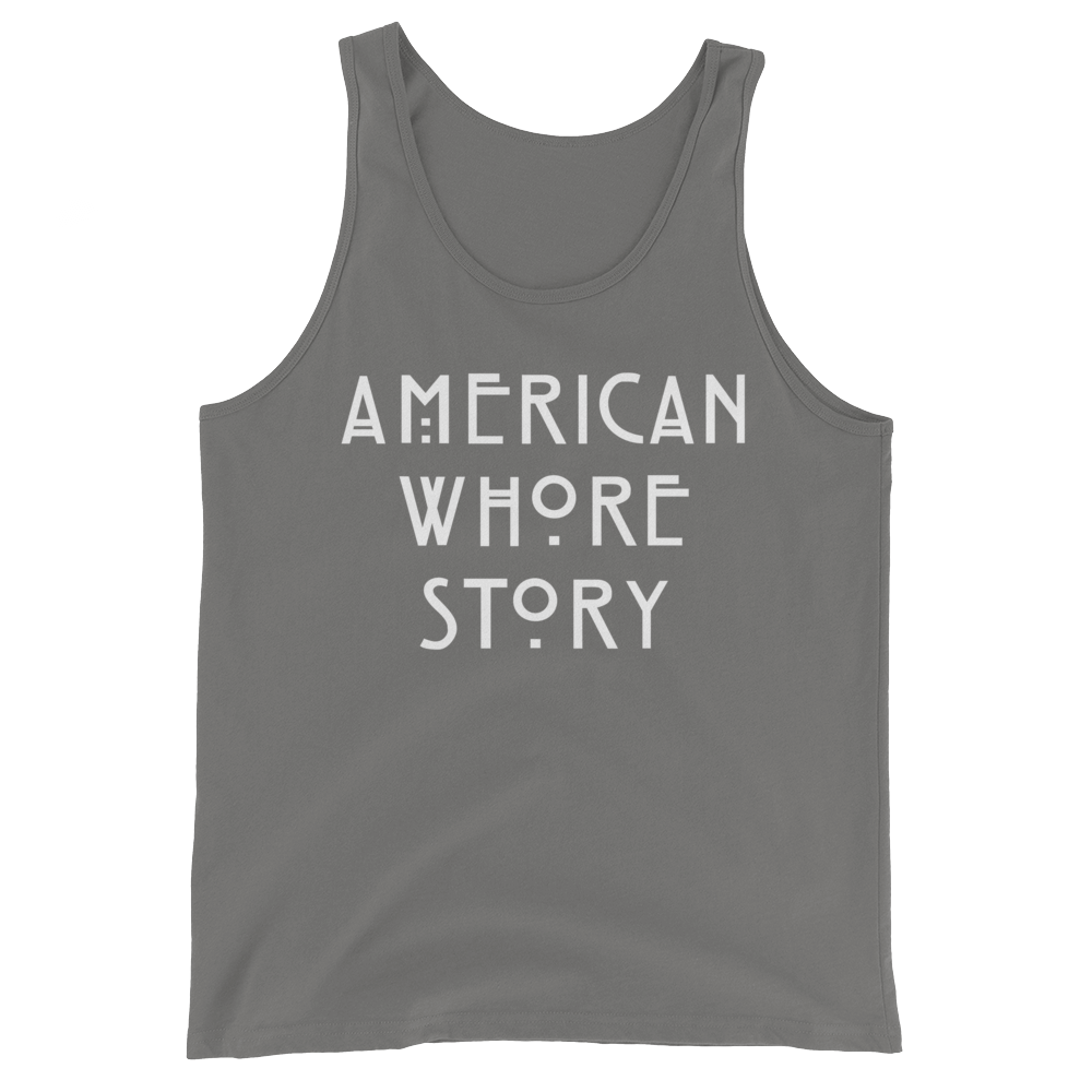 American Whore Story (Tank Top)-Halloween Tank-Swish Embassy