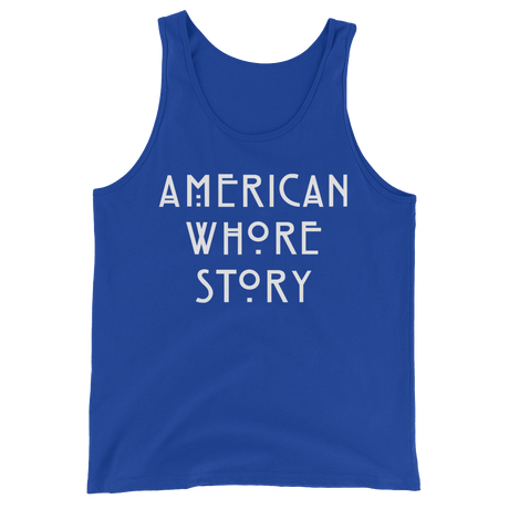 American Whore Story (Tank Top)-Halloween Tank-Swish Embassy