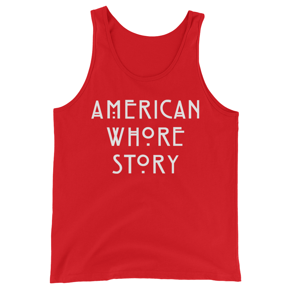 American Whore Story (Tank Top)-Halloween Tank-Swish Embassy