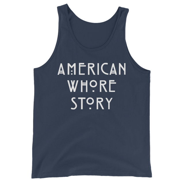 American Whore Story (Tank Top)-Halloween Tank-Swish Embassy