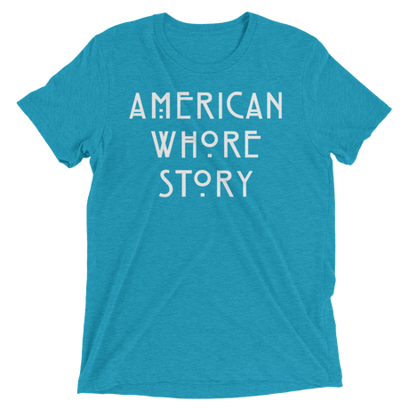 American Whore Story (Triblend)-Triblend T-Shirt-Swish Embassy