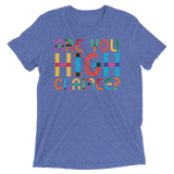 Are You High Clairee? (Triblend)-Triblend T-Shirt-Swish Embassy