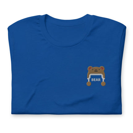 Bear Hat (Bear)-Christmas T-Shirts Embroidery-Swish Embassy