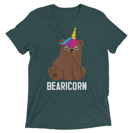 Bearicorn (Triblend)-Triblend T-Shirt-Swish Embassy