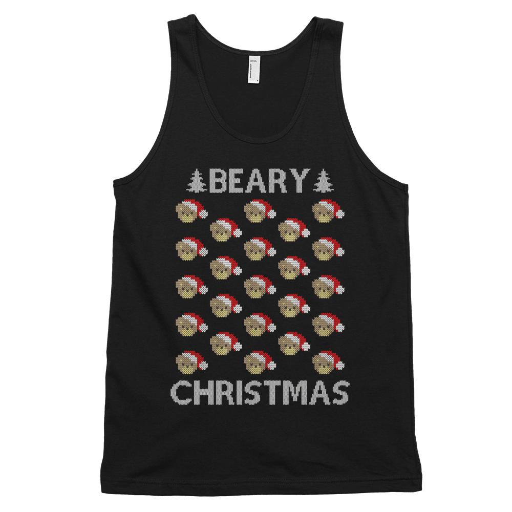 Beary Christmas (Tank Top)-Christmas Tanks-Swish Embassy