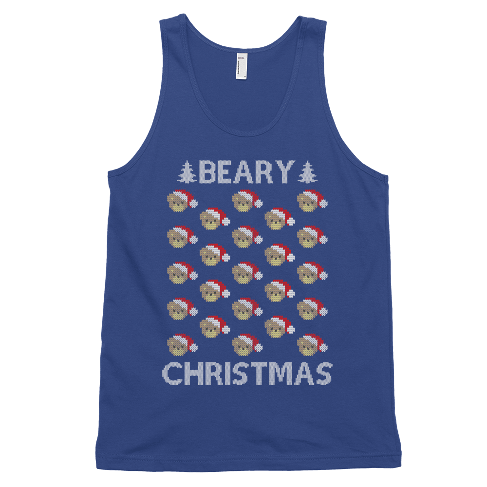 Beary Christmas (Tank Top)-Tank Top-Swish Embassy