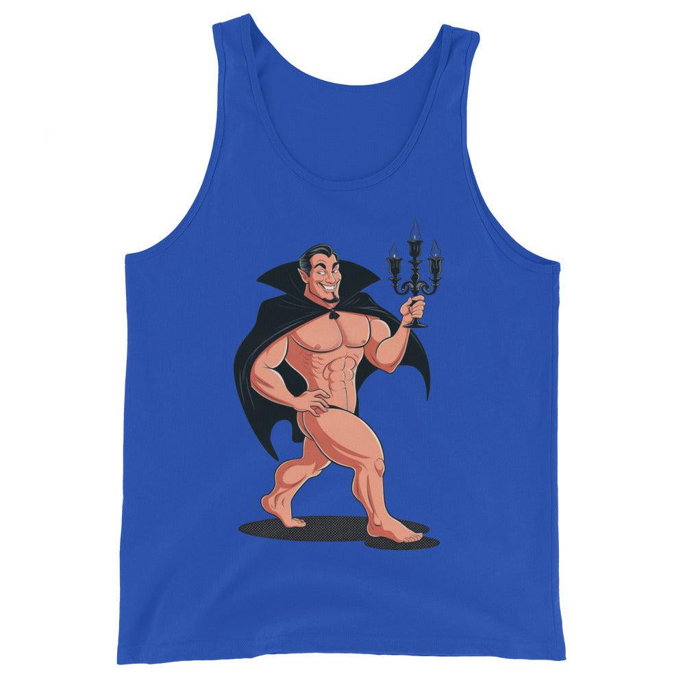 Behind the Candelabra (Tank Top)-Halloween Tank-Swish Embassy