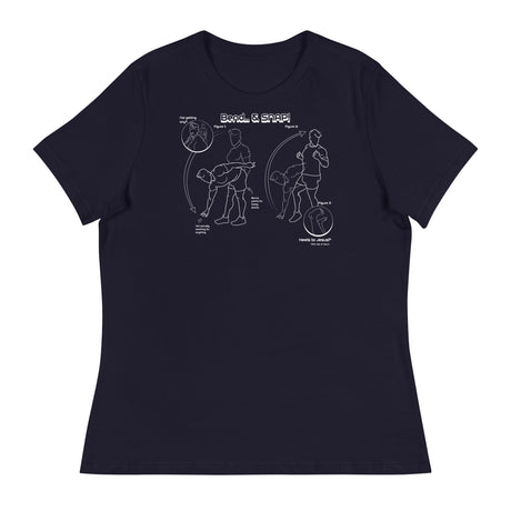 Bend & Snap (Women's Relaxed T-Shirt)-Women's T-Shirts-Swish Embassy