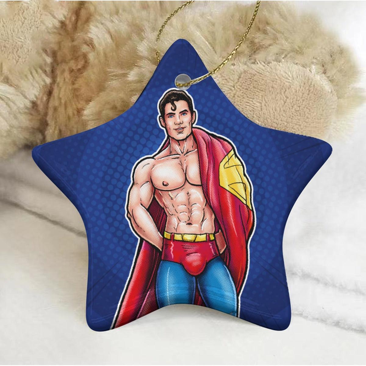 Big Red (Ceramic Holiday Keepsake)-Ceramic Holiday Keepsake-Swish Embassy