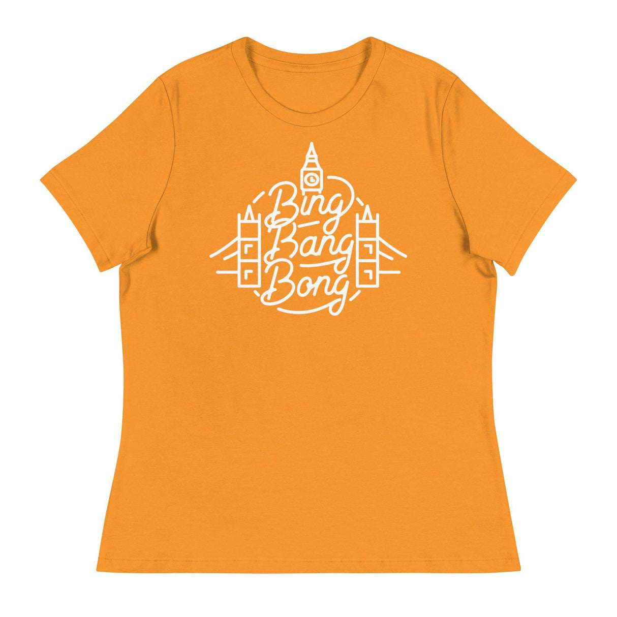 Bing Bang Bong (Women's Relaxed T-Shirt)-Women's T-Shirts-Swish Embassy