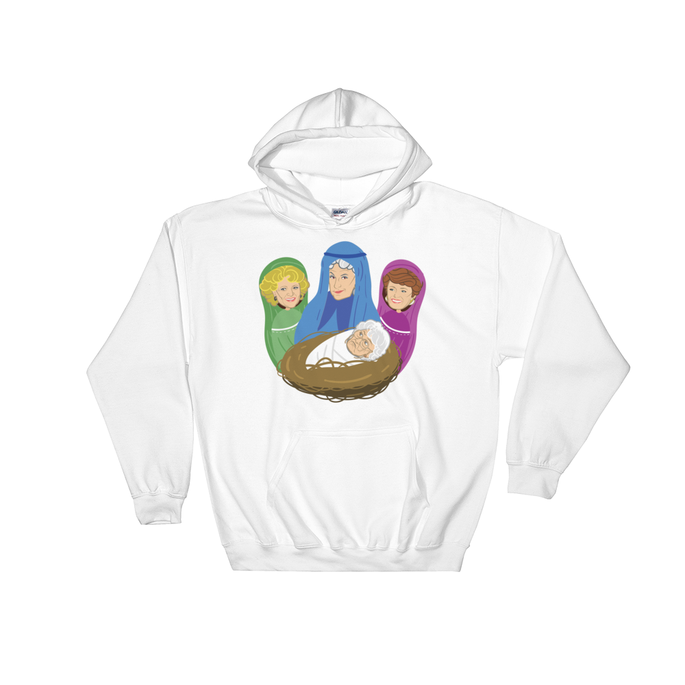Birth of Cheesecake (Hoodie)-Christmas Hoodies-Swish Embassy