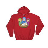 Birth of Cheesecake (Hoodie)-Christmas Hoodies-Swish Embassy