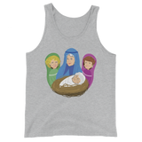 Birth of Cheesecake (Tank Top)-Christmas Tanks-Swish Embassy