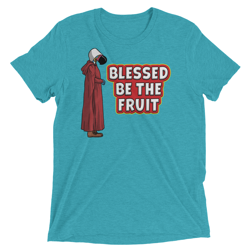 Blessed Be The Fruit (Triblend)-Triblend T-Shirt-Swish Embassy