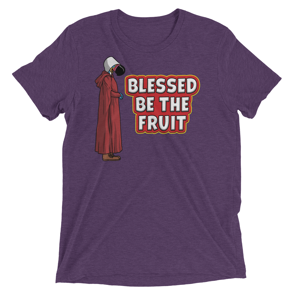 Blessed Be The Fruit (Triblend)-Triblend T-Shirt-Swish Embassy