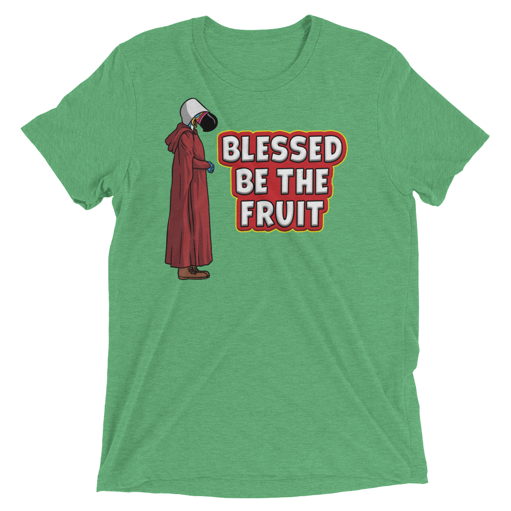 Blessed Be The Fruit (Triblend)-Triblend T-Shirt-Swish Embassy