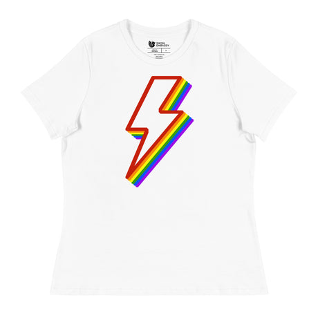 Bolt (Women's Relaxed T-Shirt)-Women's T-Shirts-Swish Embassy
