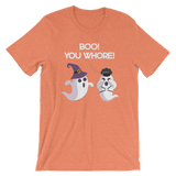 Boo! You Whore!-Halloween T-Shirt-Swish Embassy