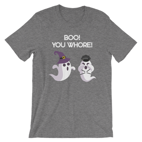 Boo! You Whore!-Halloween T-Shirt-Swish Embassy