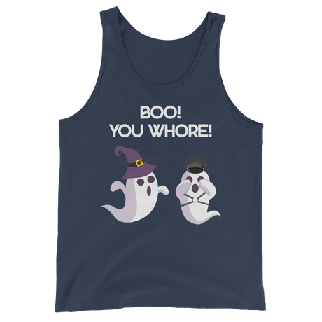 Boo! You Whore! (Tank Top)-Tank Top-Swish Embassy