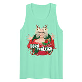 Born to Sleigh (Tank top)-Christmas Tank Tops-Swish Embassy