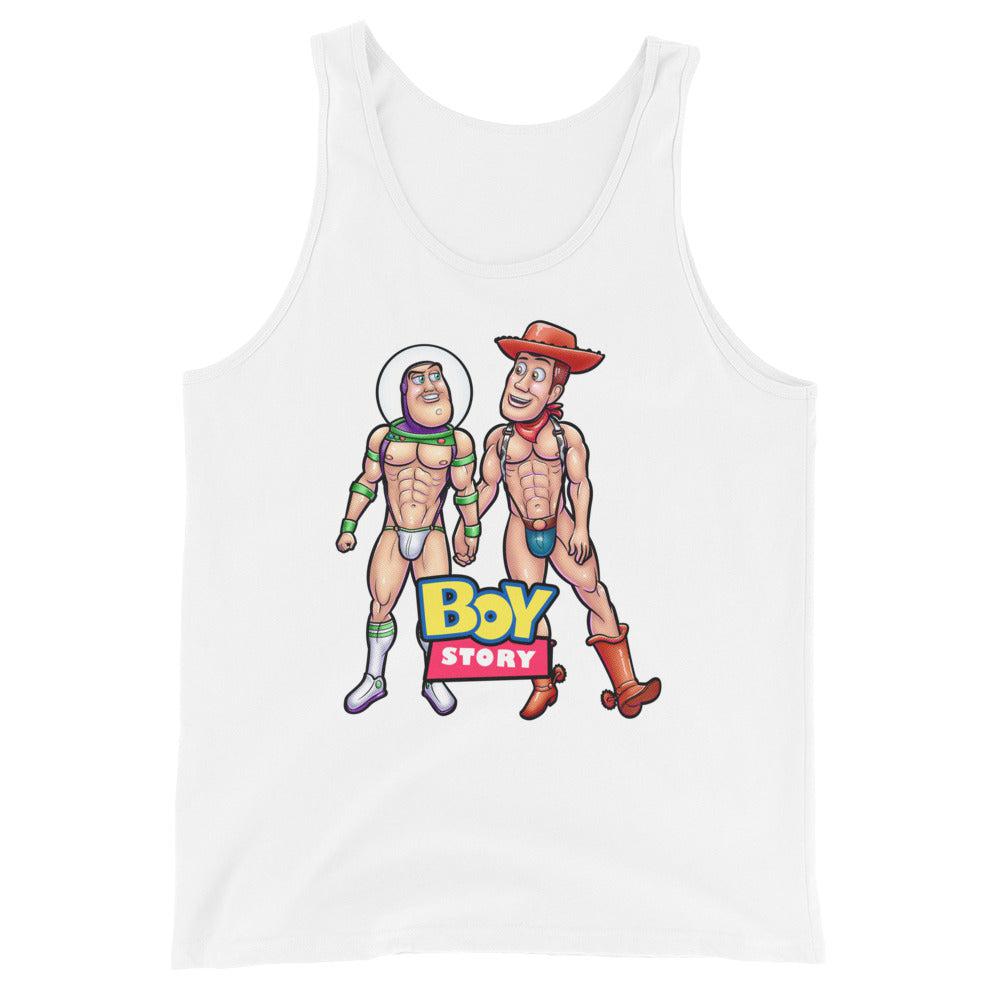 Boy Story (Tank Top)-Tank Top-Swish Embassy