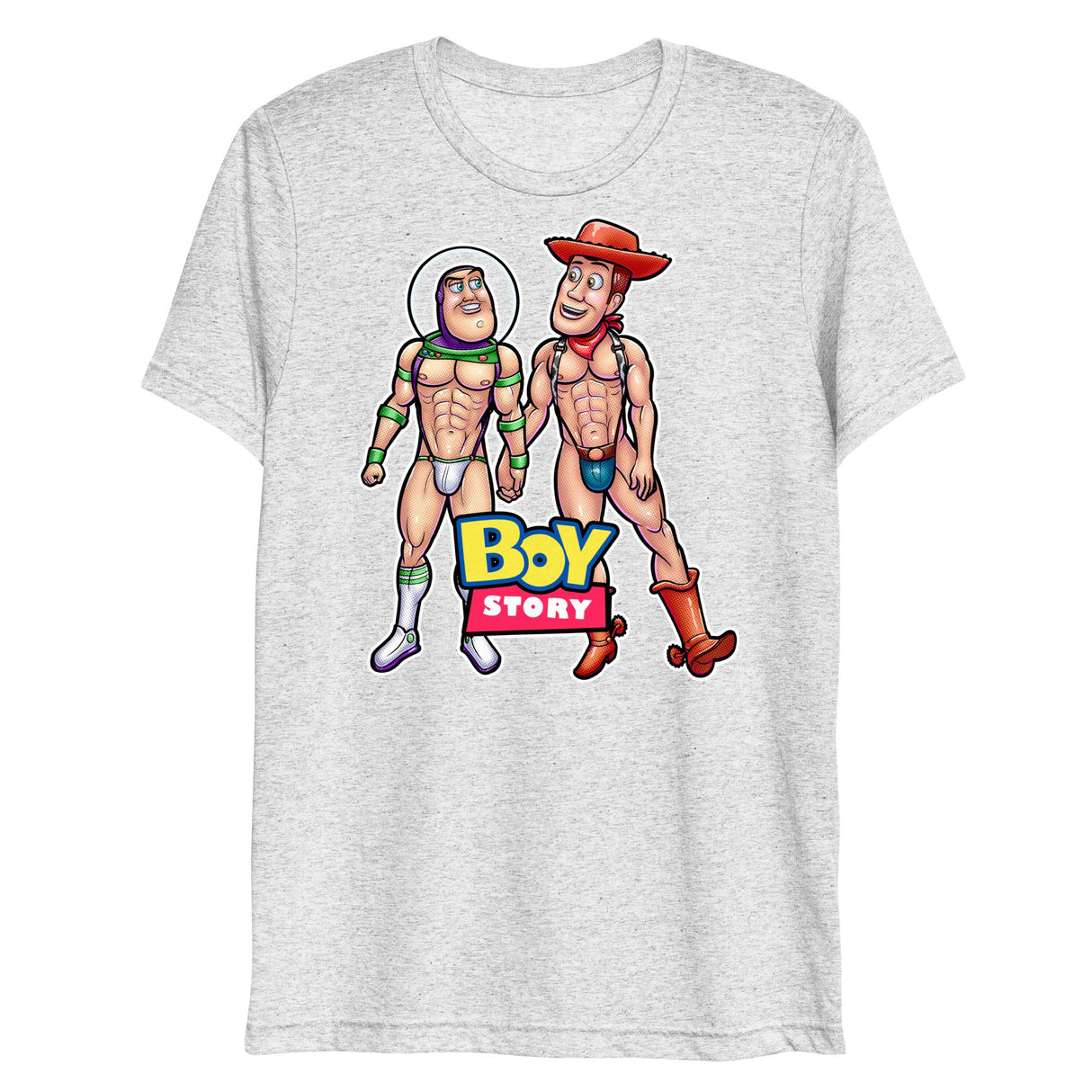 Boy Story (Triblend)-Triblend T-Shirt-Swish Embassy