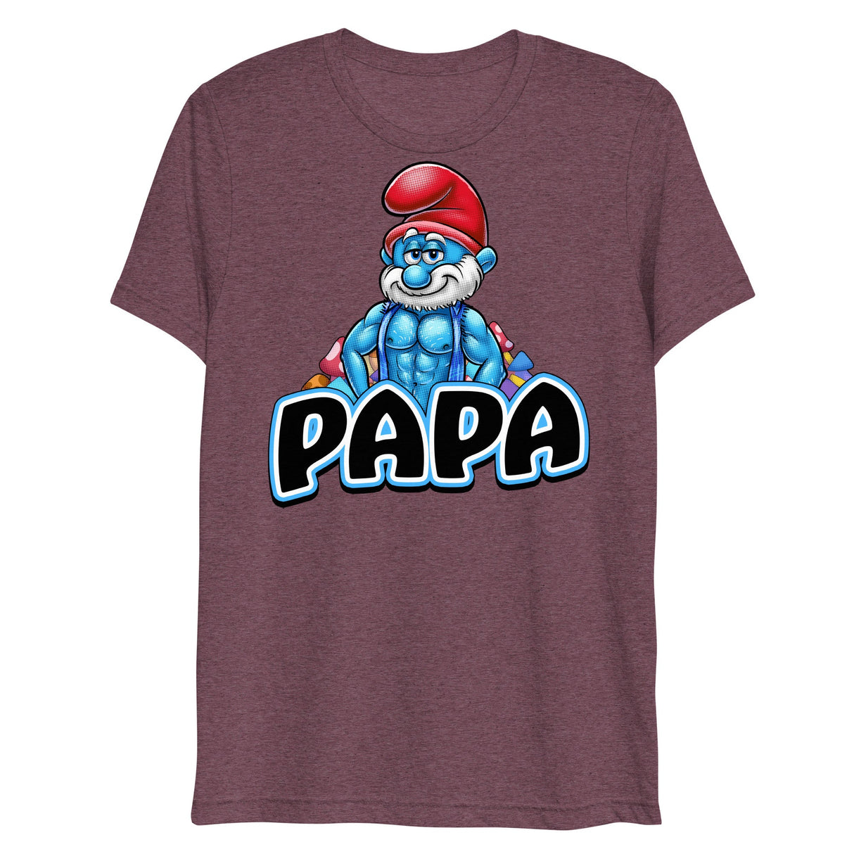 Brawny Papa (Triblend)-Triblend T-Shirt-Swish Embassy