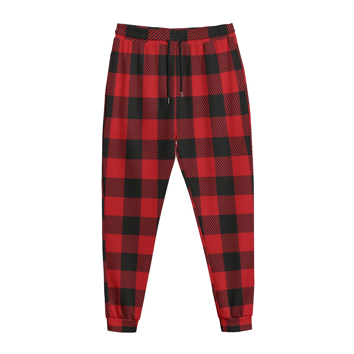 Buffalo Plaid (AOP Sweatpants)-AOP Sweatpants-Swish Embassy