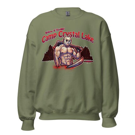 Camp Crystal Lake (Sweatshirt)-Sweatshirt-Swish Embassy