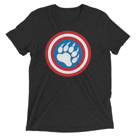 Cap'n Ameribear (Triblend)-Triblend T-Shirt-Swish Embassy