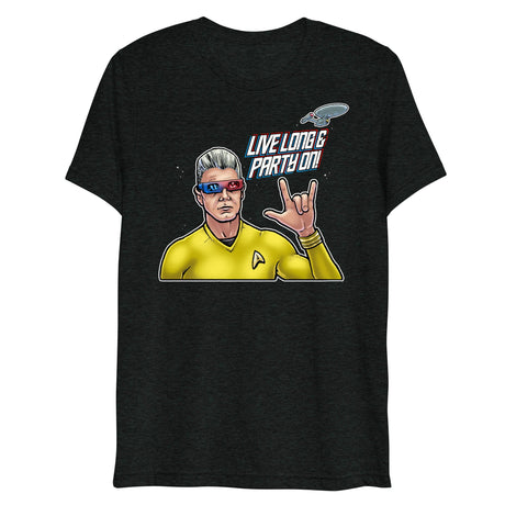 Captain Daddy (Triblend)-Triblend T-Shirt-Swish Embassy