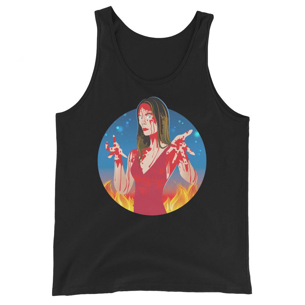 Carrie (Tank Top)-Halloween Tank-Swish Embassy