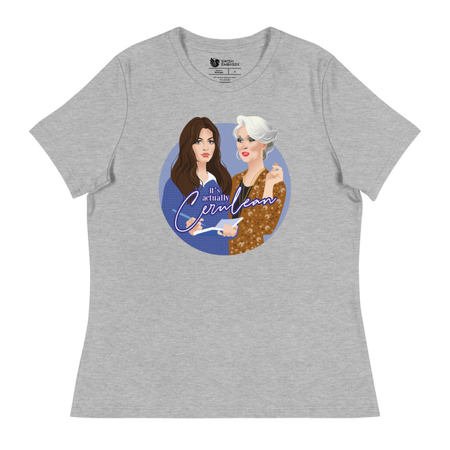 Cerulean (Women's Relaxed T-Shirt)-Women's T-Shirts-Swish Embassy
