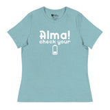 Check Your Battery (Women's Relaxed T-Shirt)-Women's T-Shirts-Swish Embassy