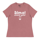 Check Your Battery (Women's Relaxed T-Shirt)-Women's T-Shirts-Swish Embassy