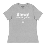 Check Your Battery (Women's Relaxed T-Shirt)-Women's T-Shirts-Swish Embassy