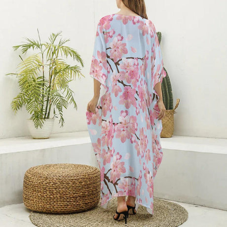 Cherry Blossom (Kaftan)-Kaftan-Swish Embassy