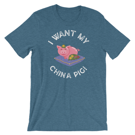 China Pig-Halloween T-Shirt-Swish Embassy