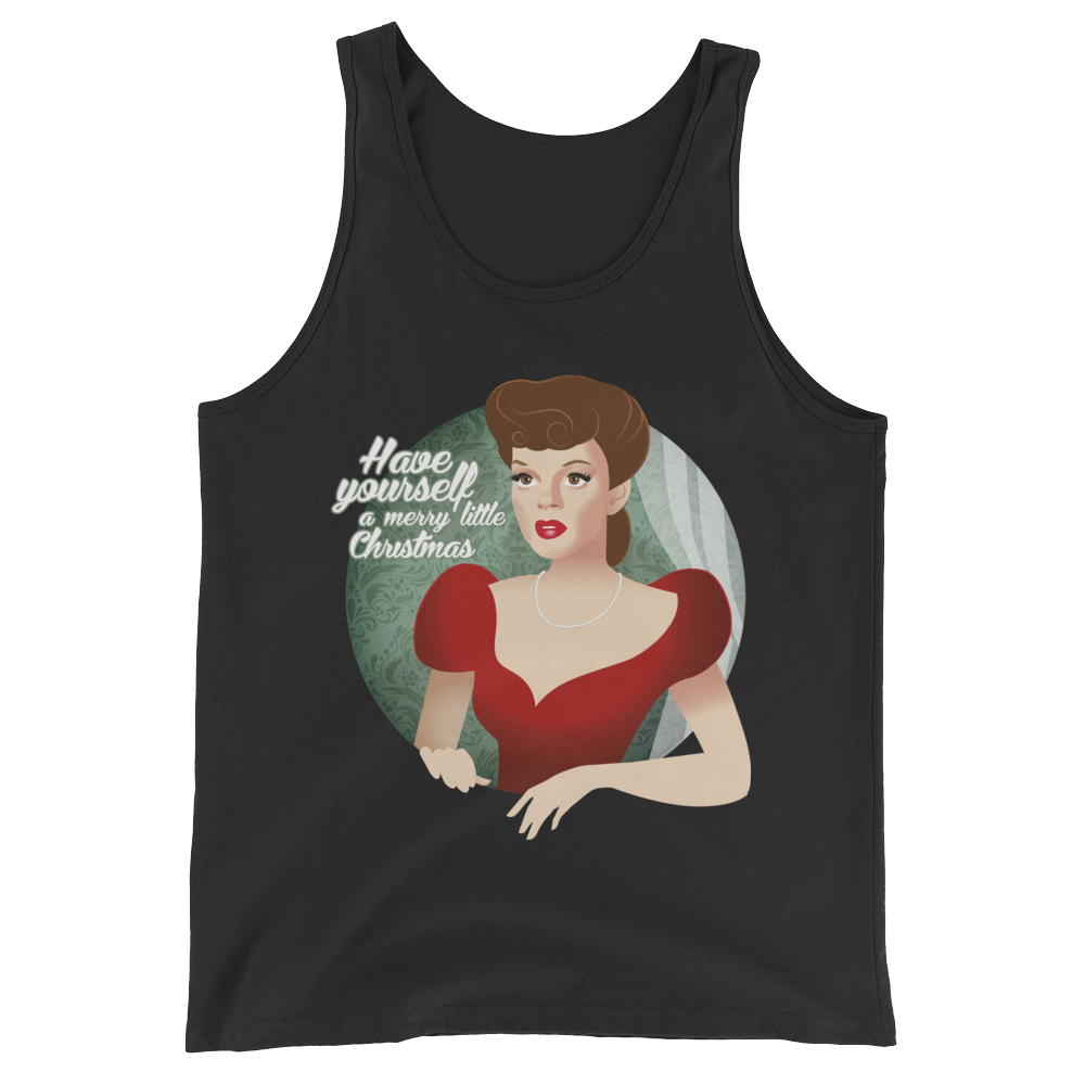 Christmas Garland (Tank Top)-Christmas Tank Tops-Swish Embassy