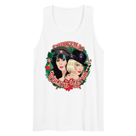 Christmas Wreath Watusi (Tank top)-Tank Top-Swish Embassy