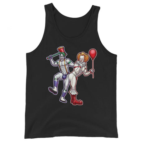 Clowns to the Left, Jokers to the Right (Tank Top)-Tank Top-Swish Embassy