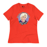 Come Sit By Me (Women's Relaxed T-Shirt)-Women's T-Shirts-Swish Embassy