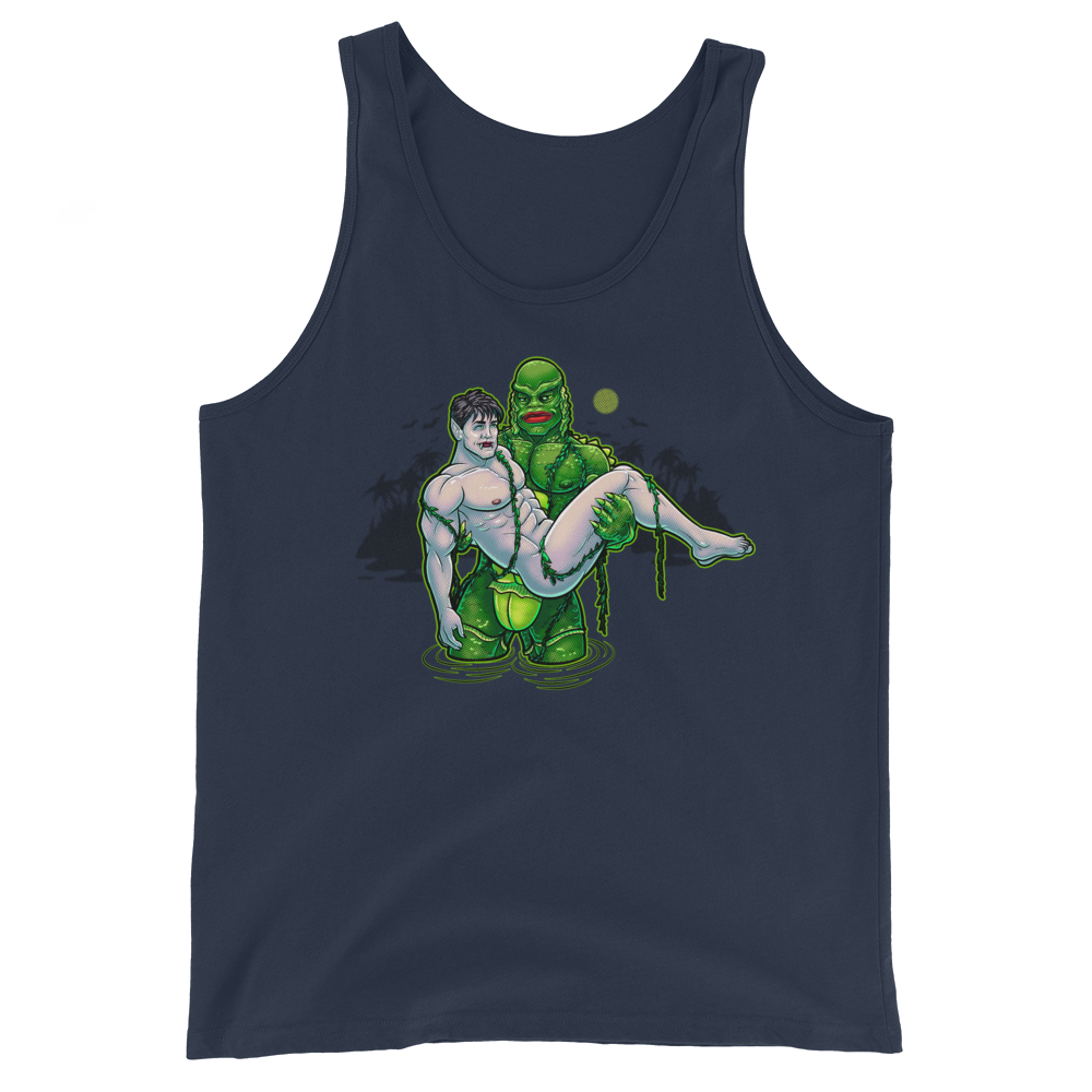 Daddies from the Black Lagoon (Tank Top)-Halloween Tank-Swish Embassy