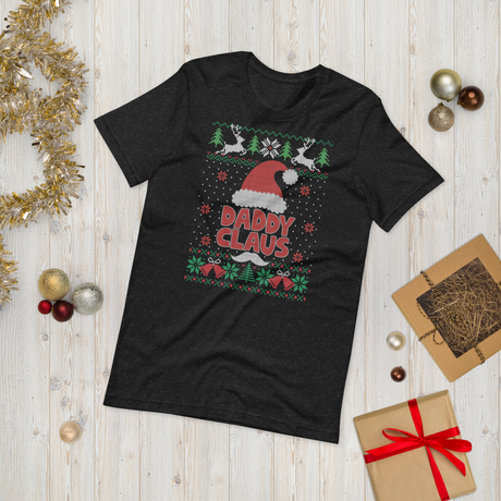 Daddy Claus (Ugly Christmas)-Christmas T-Shirts-Swish Embassy