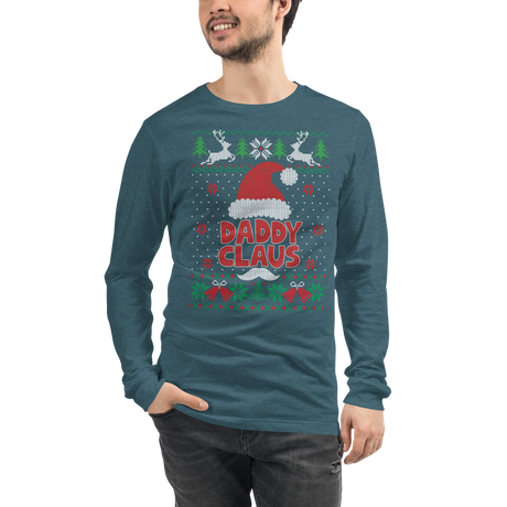 Daddy Claus (Ugly Christmas)-Christmas T-Shirts-Swish Embassy