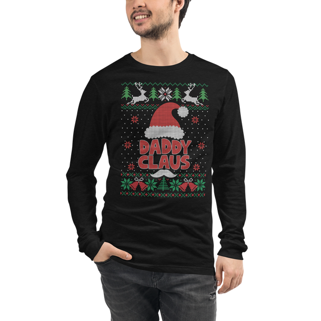Daddy Claus (Ugly Christmas)-Christmas T-Shirts-Swish Embassy