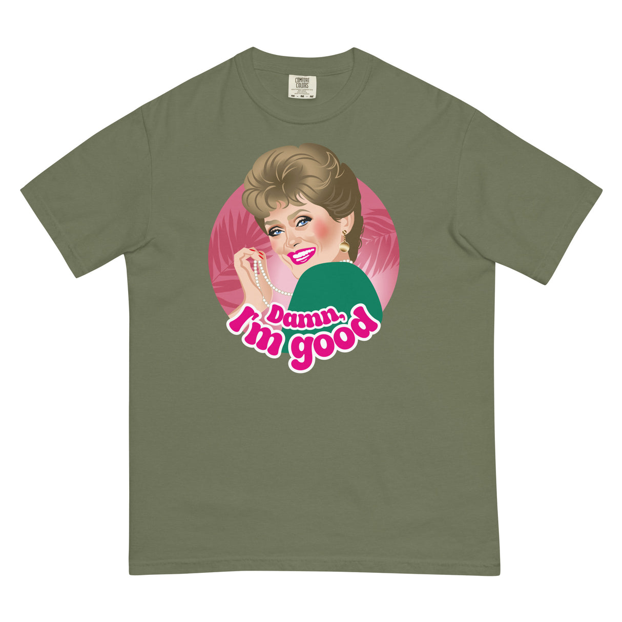 Damn I'M Good (Boxy Tee)-Boxy T-Shirt-Swish Embassy
