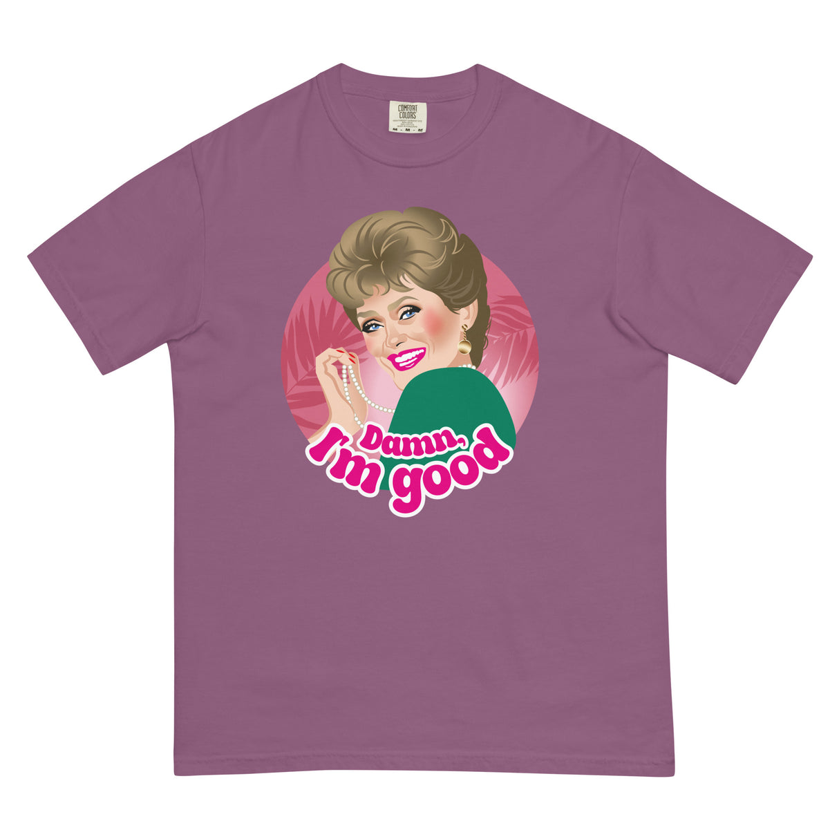 Damn I'm Good (Boxy Tee)-Boxy T-Shirt-Swish Embassy