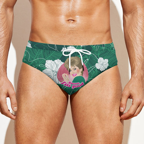 Damn I'm Good (Swim Briefs)-Swim Briefs-Swish Embassy